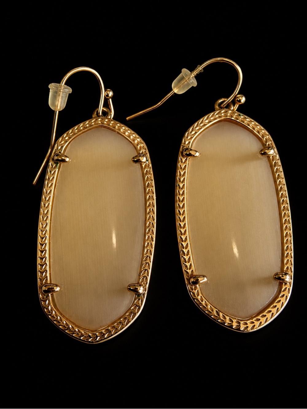 Kendra Scott Elle Faceted Oval Drop Earrings - Elegant Women Jewelry
